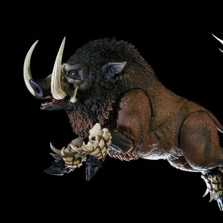 D20 Studio Giant Wild Boar Bonestabber (Brown Ver.) 1/12 Scale Action Figure