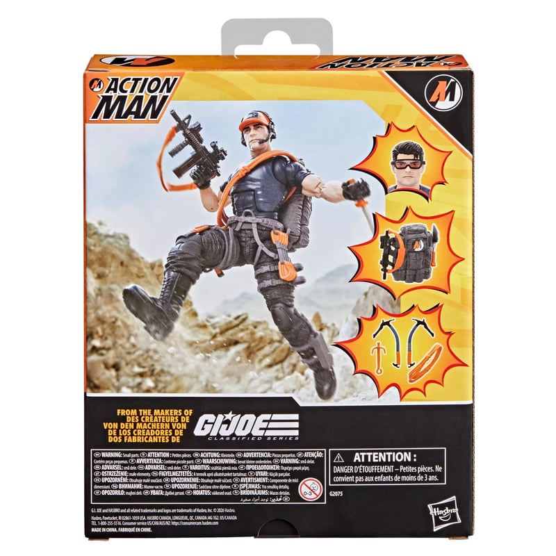 予約】G.I. Joe Classified Series Action Man 6” Ac
