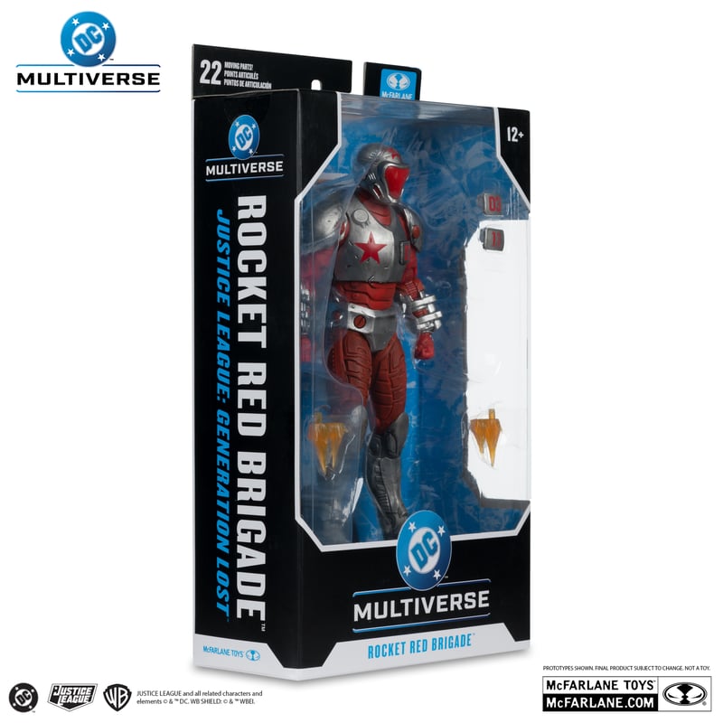 McFarlane Toys DC Multiverse Rocket Red (Justic
