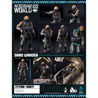 【予約】ACID RAIN 《酸雨戦争》 - Project Black Box - Wave3 PBB-AR011 Sand Warden 1:18 Action Figure