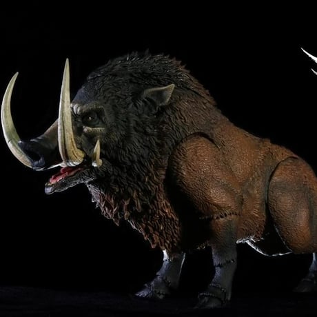 D20 Studio Giant Wild Boar Bonestabber (Brown Ver.) 1/12 Scale Action Figure