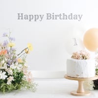 Happy Birthday sticker No.01