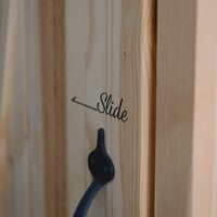 Slide sticker
