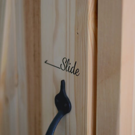 Slide sticker
