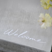 Welcome sticker