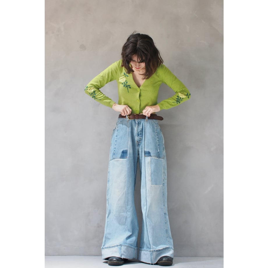Yùsui Studios Thick Roll-Up Remake Pants, W34