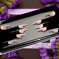 【即納品1点物】黒猫ナチュラル猫爪