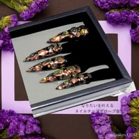 【即納品1点物】油膜水泡ネイルチップグローブ®
