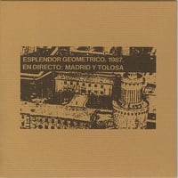 ESPLENDOR GEOMETRICO - En directo: Madrid y Tolosa