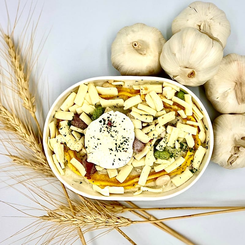 北海道美瑛VIBESにんにくドリア | VIVA食堂