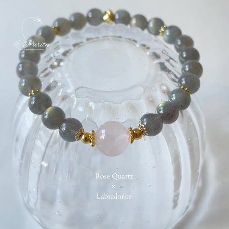 Rhythm – Moonlit Affection　◆Rose Quartz × Labradorite