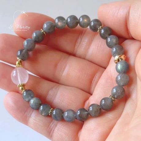 Rhythm – Moonlit Affection　◆Rose Quartz × Labradorite