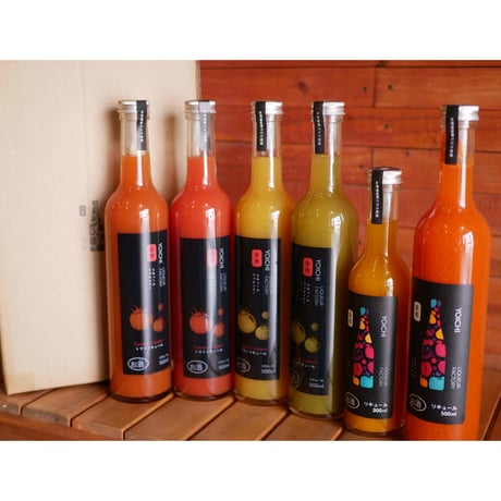 野菜リキュール6点おまかせ飲み比べセット | 余市リキュールファクトリー