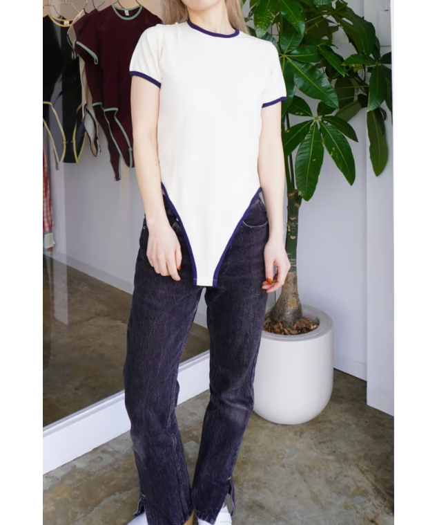 トップス fifi collection PIPING BODY SUITS fifi collection】piping body suit | Sunny Roots