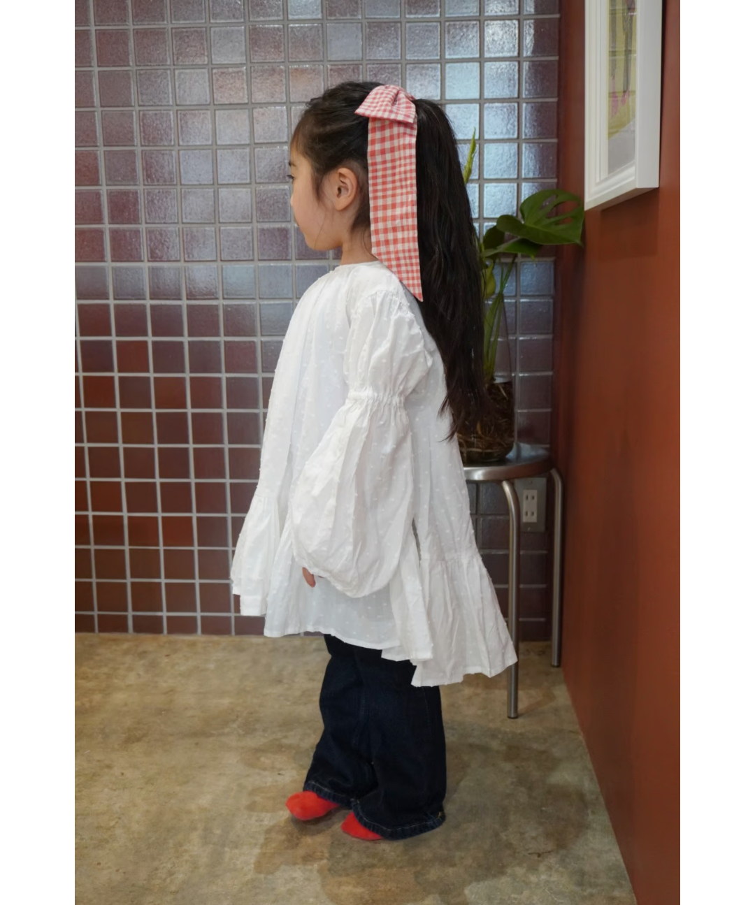 uhr dot mini dress ワンピース 3-4y pink Uhr baby&kids】Dot Mini Dress | Sunny Roots Store