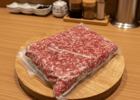 【たっぷり！】短角牛ひき肉　【4人分】