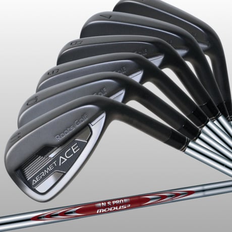 AERMET ACE IRON BLACK BOLON（アーメットエースアイアン ブラックボロン）6本セット（#6～#11）