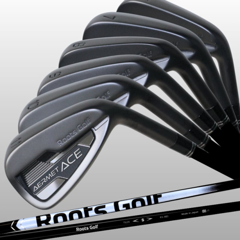 ROOTS GOLF AERMET ACE IRON BLACK BOLON（アーメットエース