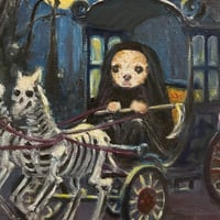 犬のタロット『DEATH 死神』開運絵画