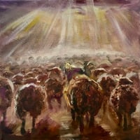 『静寂の祈り』開運絵画