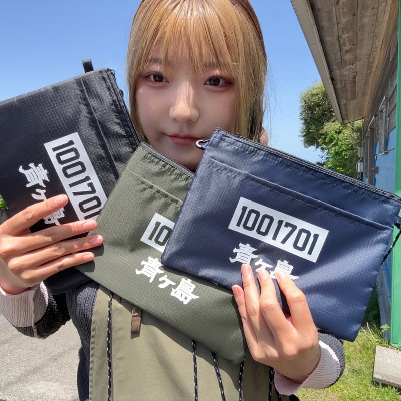 Eve くじ Under Blue A賞 C賞 ワークシャツ サコッシュ ポーチ Eve Under Blueくじ サコッシュ&ポーチ clear navy - メルカリ