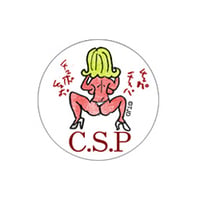 カンバッジ C.S.P. chupa2