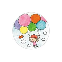 カンバッジ いわみえいこB