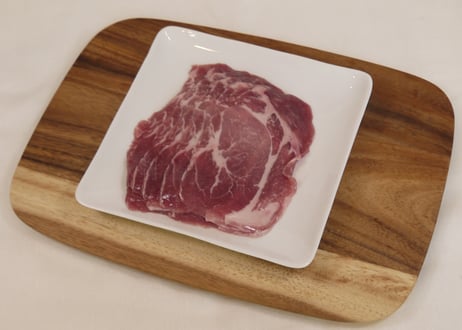 【冷凍】　岐阜県産 豚肩ロース肉スライス　150g