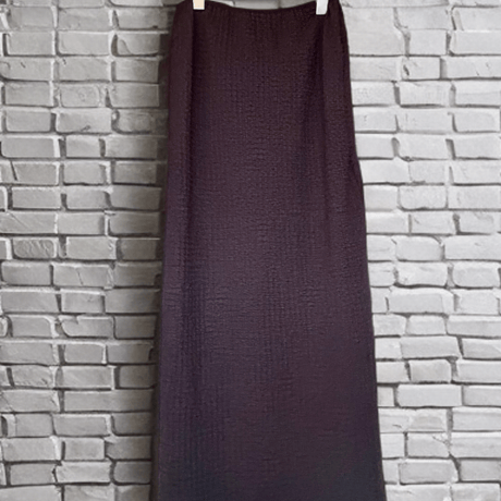 再入荷！エアリーワッフルロングスカート