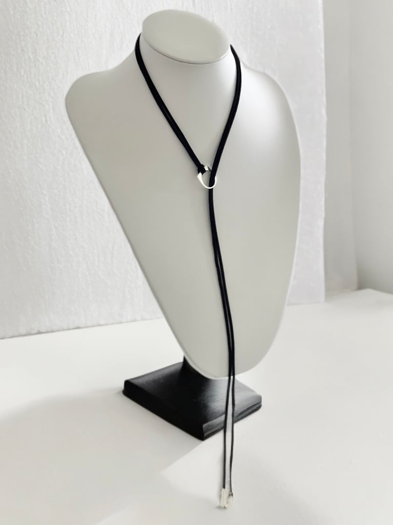 完売御礼 再販分残りわずか silver925 Dリングコードネックレス | ito~u♡