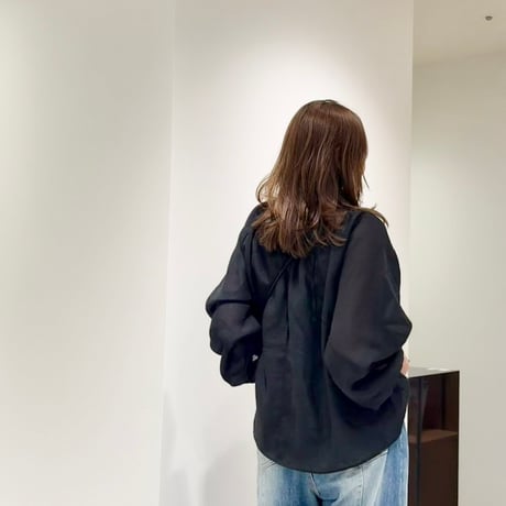 完売しました　再入荷！シアーストリングブラウス