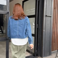 残りわずか　ライトデニムジャケット