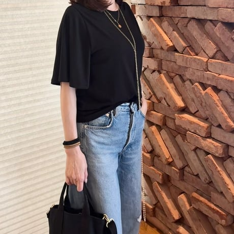 完売しました　フレアスリーブTシャツ