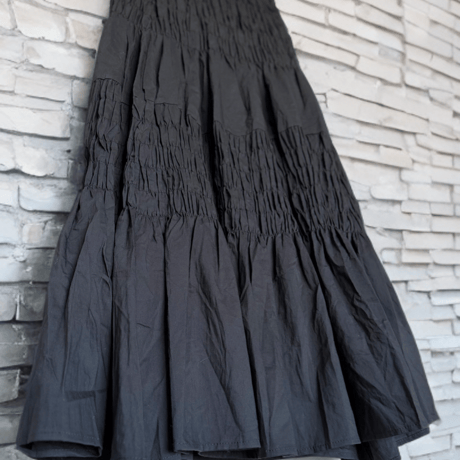 完売しました　ギャザリングロングスカート