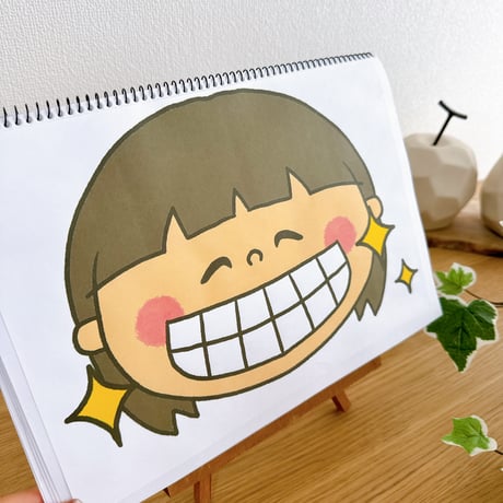 デジタル素材『はみがき』保育教材、スケッチブックシアター素材