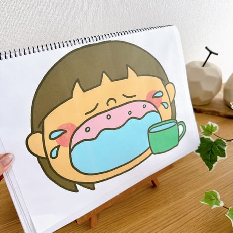 デジタル素材『はみがき』保育教材、スケッチブックシアター素材