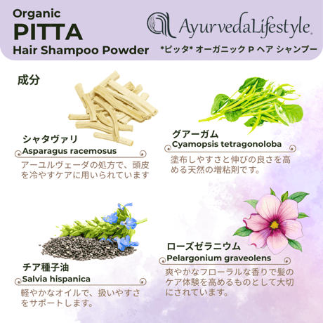 *ピッタ* オーガニック P ヘア シャンプー パウダー