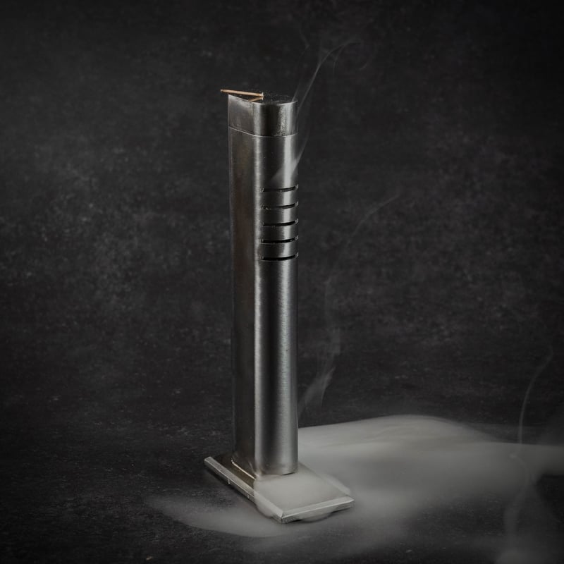 30個限定｜UNKAI｜廃材から生まれた香炉－Matte Black | GOD FIELD