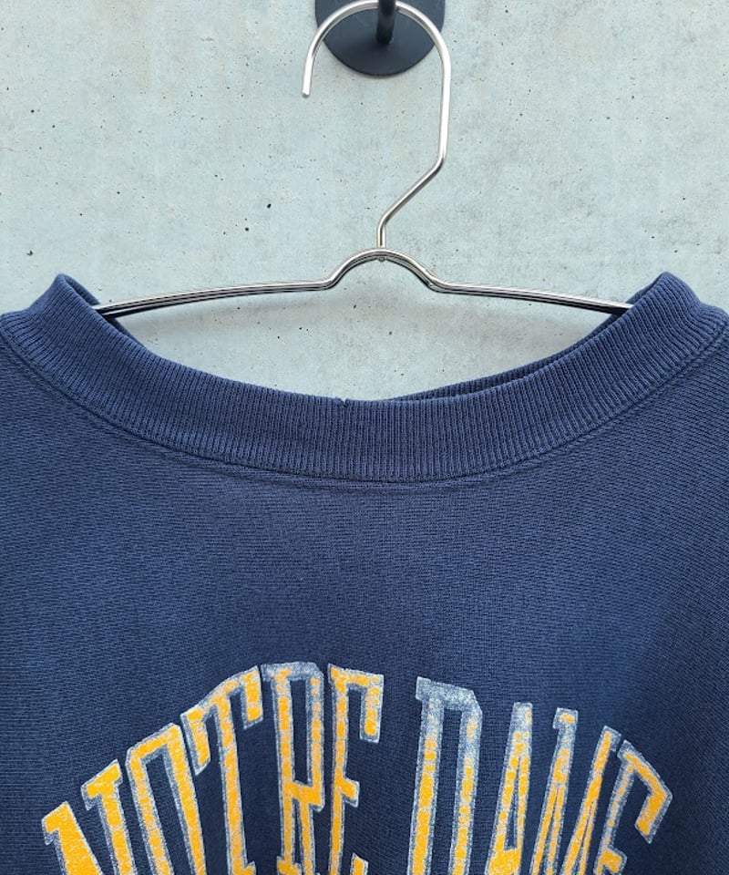 VTG 80s CHAMPION RW NOTRE DAME リバースウィーブ 80年代 80s チャンピオン アメリカ製 紺 ネイビー リバース