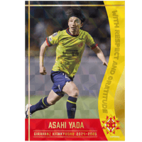 [矢田旭氏引退記念][ホロ仕様]トレカ風ステッカー5枚セット