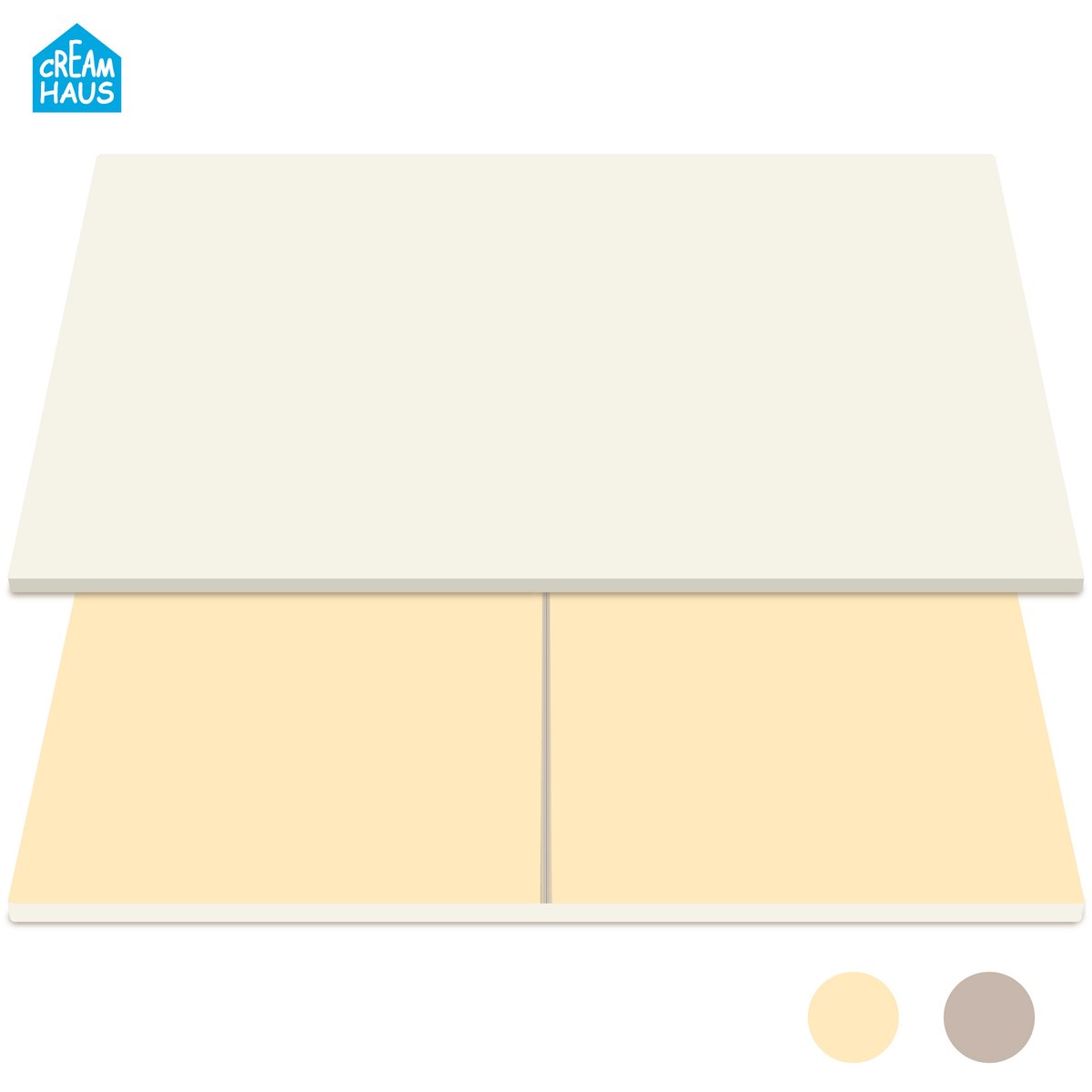 クリームハウス　プレイマット クリームハウス / プレイマット / フリー2スリム / Lサイズ