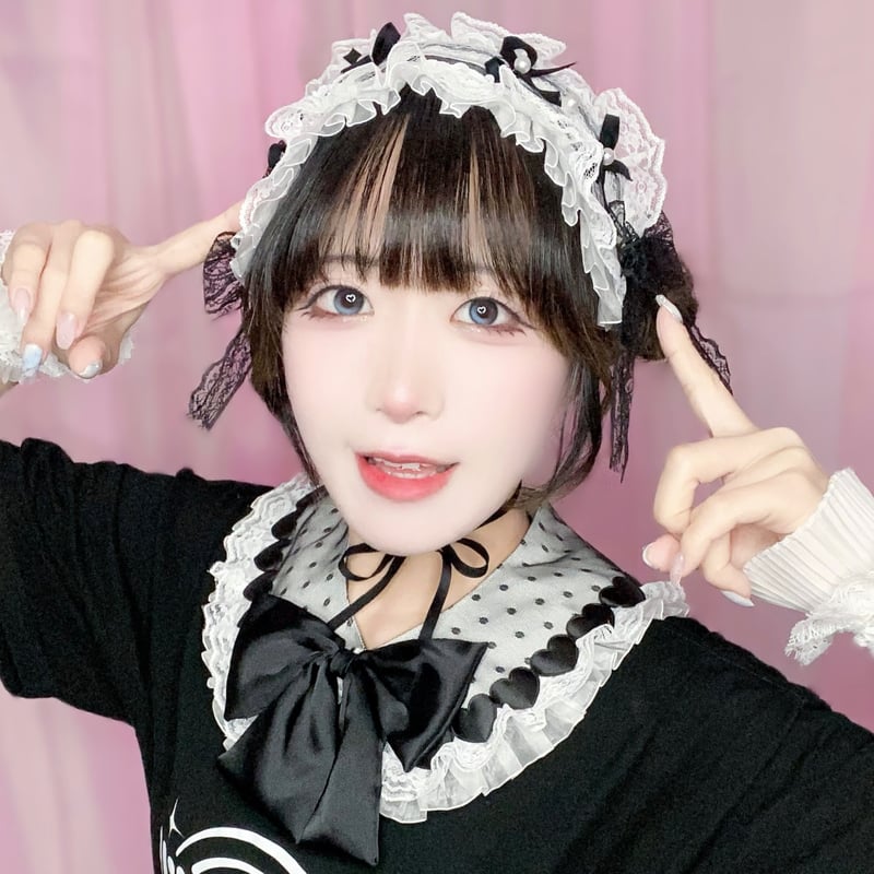 かもだしょ×kimishika】ヘッドドレス♡モノトーン | KIMISHIKA onlin