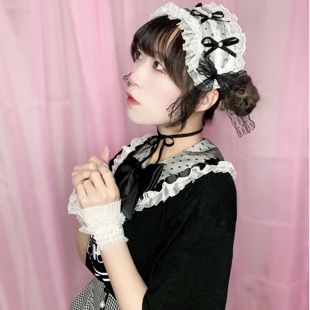 かもだしょ×kimishika】ヘッドドレス♡モノトーン | KIMISHIKA onlin