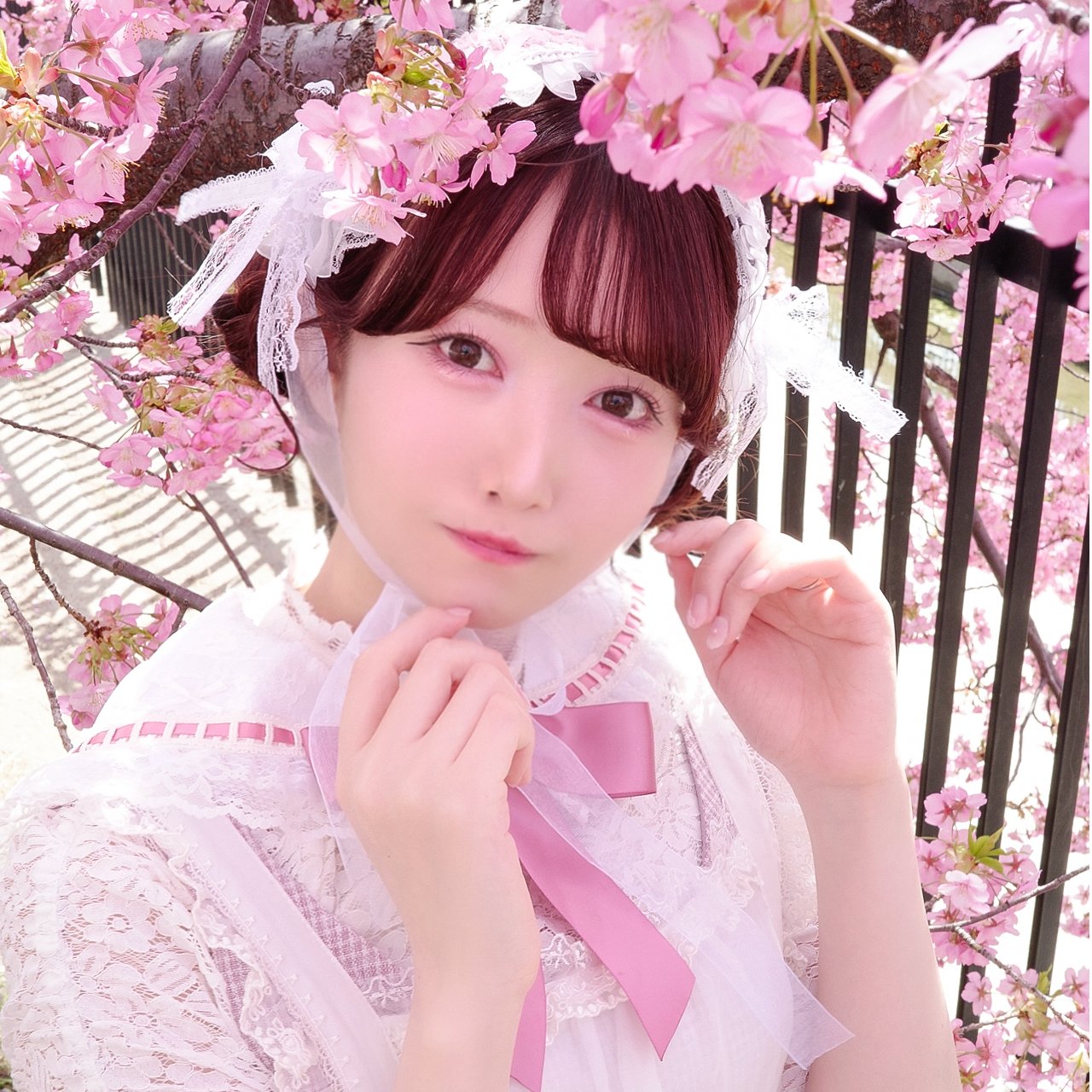 しゃんちゃん×kimishika】ヘッドドレス&つけ襟セット | KIMISHIKA onl