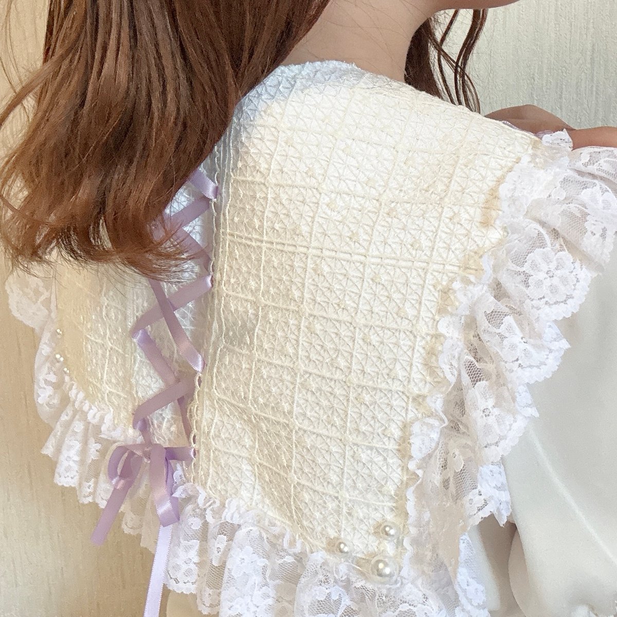 Soor ploom Flat Collar (Milk) 付け襟 Soor ploom Flat Collar (Milk) 付け襟