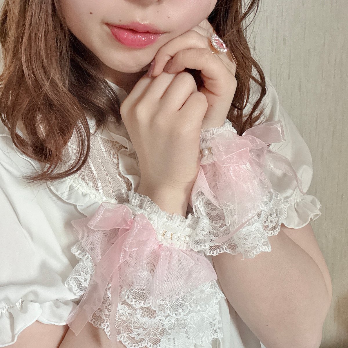 お袖留め クマ刺繍お袖留め | Chalmiere │ axes femme onlineshop