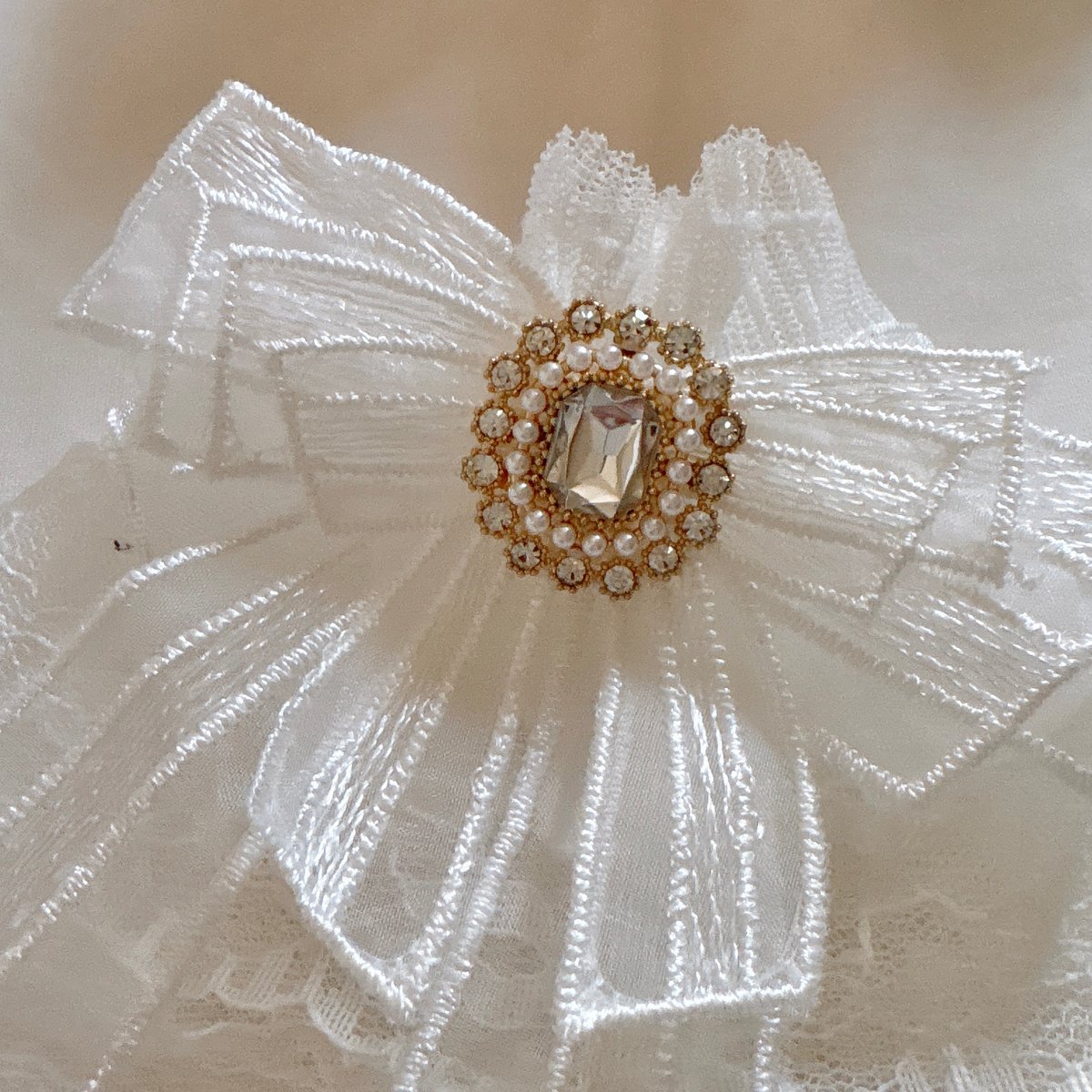 お袖留め お袖留め【ﾎﾜｲﾄ×ﾋﾞｼﾞｭｰ】 | KIMISHIKA online shop