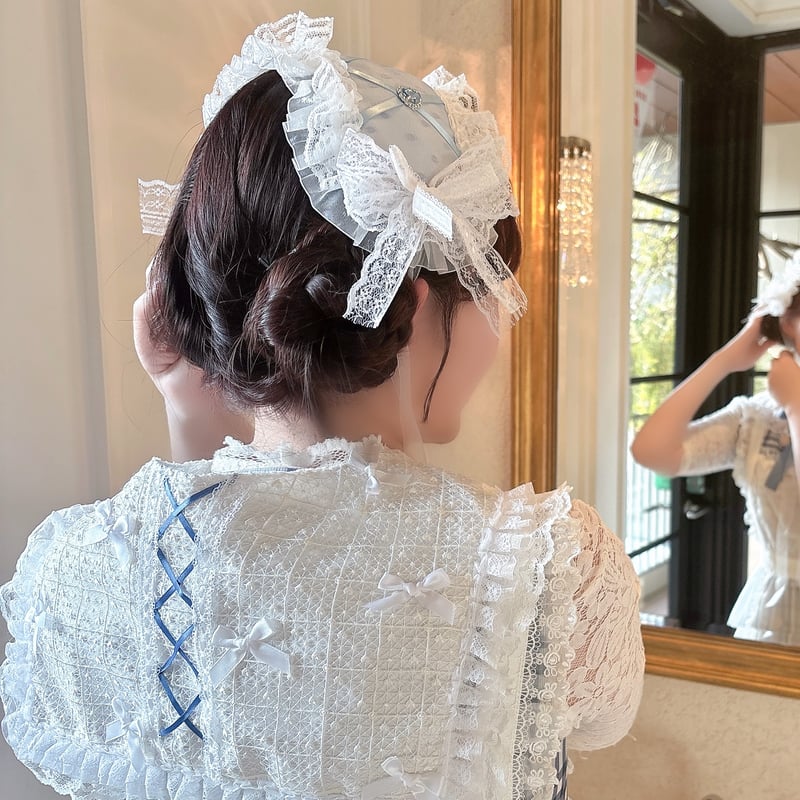 しゃんちゃん×kimishika】ヘッドドレス♡リバーシブル