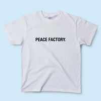 PEACE FACTORY 半袖Tシャツ #ホワイト