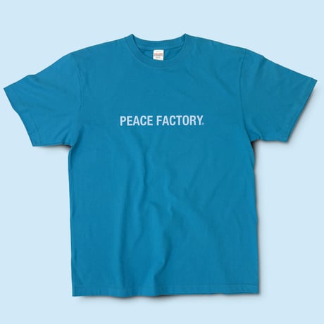 PEACE FACTORY 半袖Tシャツ #ブルー